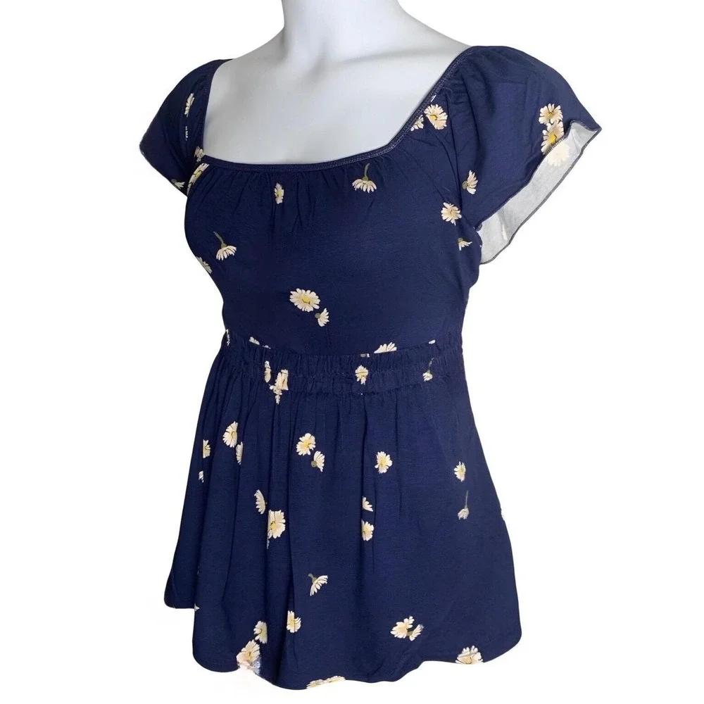 TORRID Super Soft Square Neck Cinched‎ Waist Babydoll Tank Top NWT  Size 1X - Picture 6 of 16
